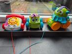 Fisher Price trekfiguren, Ophalen, Gebruikt, Overige typen, Met wieltjes