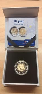 30 jaar euopese vlag proof, Ophalen of Verzenden, Overige landen, 2 euro
