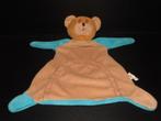 TOI TOYS BEER BABY ANIMAL BLANKIE KNUFFELDOEKJE VELOURS LICH, Ophalen of Verzenden, Nieuw, Beer