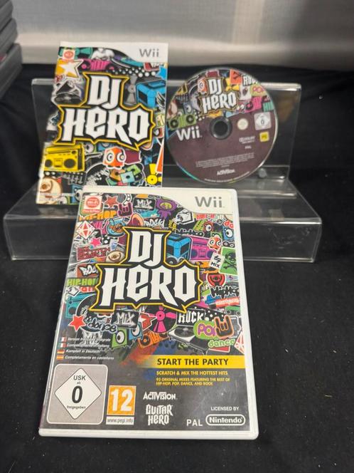 Dj hero. Nintendo wii. €7,50, Spelcomputers en Games, Games | Nintendo Wii, Zo goed als nieuw, Muziek, 3 spelers of meer, Vanaf 3 jaar