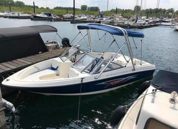 Bayliner 175 LX 2005 vorschade opknapper!, Watersport en Boten, Speedboten, Gebruikt, 3 tot 6 meter, Benzine, 120 tot 200 pk, Polyester