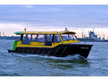 Alumax aluminium watertaxi, watertaxi's beschikbaar voor biedingen