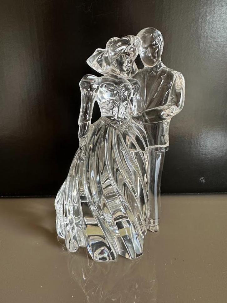 Nachtmann Bridal Couple Kristallen Beeld, Antiek en Kunst, Antiek | Glas en Kristal, Ophalen of Verzenden