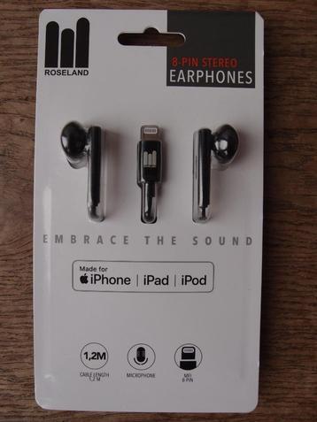 8-pin lightning Oordopjes earphones voor iPhone iPad iPod
