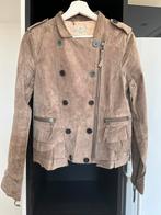 Essentiel Antwerp - leren jasje, Kleding | Dames, Jassen | Zomer, Gedragen, Beige, Essentiel Antwerp, Maat 38/40 (M)