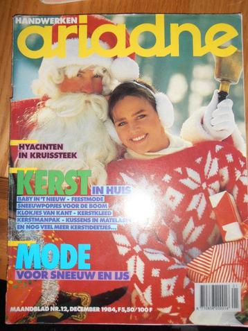 Ariadne handwerken december 1984 Noorse truien breien beschikbaar voor biedingen