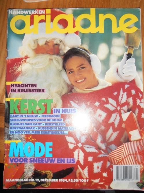 Ariadne handwerken december 1984 Noorse truien breien, Boeken, Hobby en Vrije tijd, Zo goed als nieuw, Breien en Haken, Ophalen of Verzenden