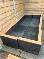 Tuin loungeset incl kussens en opslag, Ophalen, Zo goed als nieuw