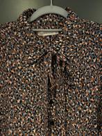 Studio Anneloes Lotte leopard bow blouse lila/print XL, Kleding | Dames, Blouses en Tunieken, Ophalen of Verzenden, Zo goed als nieuw