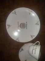 Vintage Communie Kop en Schotel, Ophalen of Verzenden