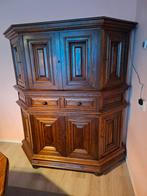 Mooie houten kast met lades en deuren, Ophalen, Klassiek, 150 tot 200 cm, 150 tot 200 cm