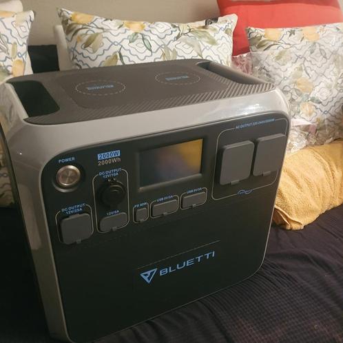 Bluetti AC200P + vouwbaar zonnepanneel, Caravans en Kamperen, Kampeeraccessoires, Gebruikt, Ophalen