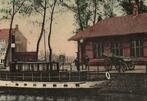 JV228C Sluis Aankomst Stoomboot Sluis Brugge 1905 Personen, Zeeland, Gelopen, Voor 1920, Verzenden