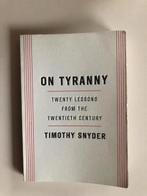Timothy Snyder: On tyranny, Ophalen of Verzenden, Nederland