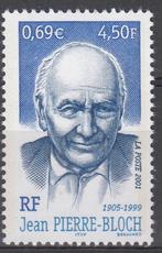 Frankrijk Postzegel Jean Pierre-Bloch Uitgave 2001, Verzenden