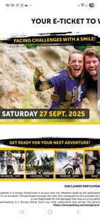 Strong viking ticket 27-09, Eén persoon