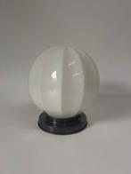 Vintage GISO XXL geribbelde bol plafondlamp Art Deco lamp, Ophalen of Verzenden, Zo goed als nieuw