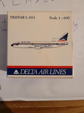Delta Airlines Tristar L-1011 Schabak 1:600 beschikbaar voor biedingen