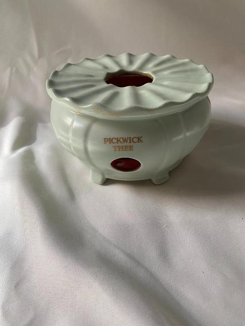 Art Deco Pickwick theelichtje rechaud, Huis en Inrichting, Keuken | Servies, Gebruikt, Overige typen, Overige stijlen, Porselein