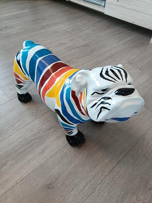 Pop art Bulldog beeld, Antiek en Kunst, Kunst | Designobjecten, Ophalen of Verzenden
