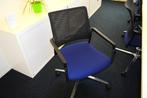 vergaderstoelen, Ophalen, Gebruikt, Blauw, Bureaustoel