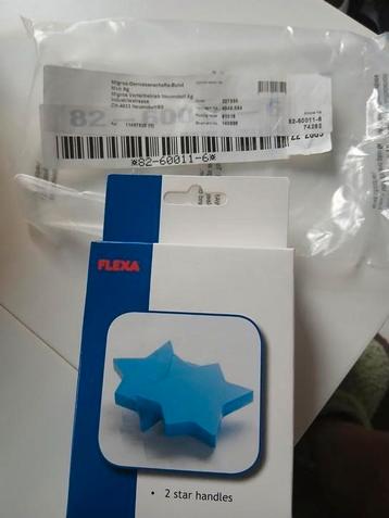 2 handgrepen voor kastdeur, of lades 2 blauwe sterren beschikbaar voor biedingen