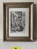 Ingelijste gravures : A + B, Ophalen of Verzenden