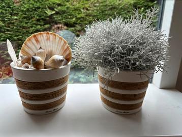 Riviera Maison bloempotten incl decoratie beschikbaar voor biedingen