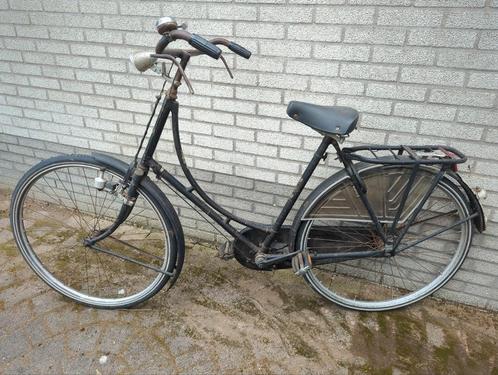 Unieke Antieke Burgers Damesfiets uit 1933 - Een Stukje Nede, Fietsen en Brommers, Fietsen | Dames | Damesfietsen, Gebruikt, Overige merken
