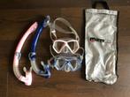 2x Mares Pirate junior / kids snorkel set, Watersport en Boten, Ophalen of Verzenden, Gebruikt, Snorkelset
