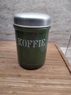 emaille koffie en thee voorraad bus, Antiek en Kunst, Ophalen of Verzenden