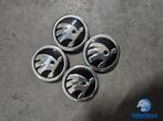 ORIGINELE Skoda naafkap naafdop set zwart, Auto diversen, Wieldoppen, Gebruikt, -, Verzenden, -