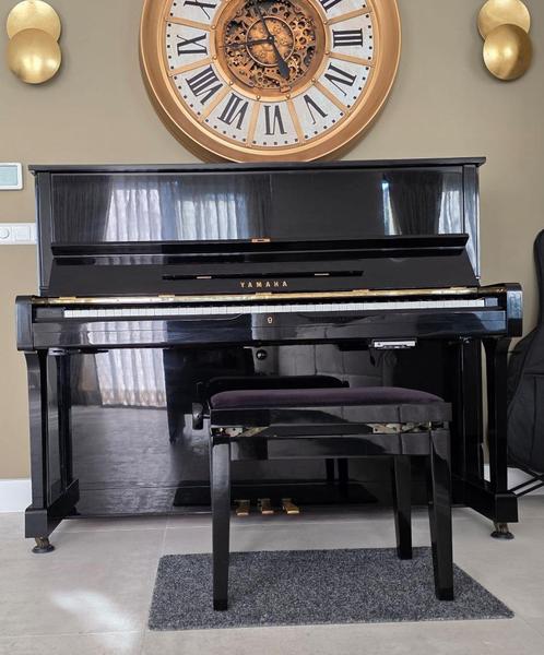 Yamaha U1M Silent Piano, Muziek en Instrumenten, Piano's, Zo goed als nieuw, Piano, Zwart, Hoogglans, Ophalen