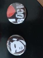 Rock buttons, Verzamelen, Speldjes, Pins en Buttons, Ophalen of Verzenden
