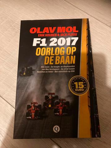 Olav Mol F1 2017 gesigneerd handtekening 