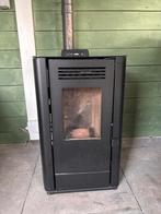 Mooie pelletkachel met afstandsbediening, Gebruikt, Ophalen of Verzenden, Pelletkachel, Vrijstaand