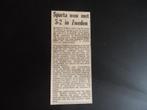 Elfsborg Boras - Sparta 1960/1961, Ophalen of Verzenden, Gebruikt, Sparta, Poster, Plaatje of Sticker
