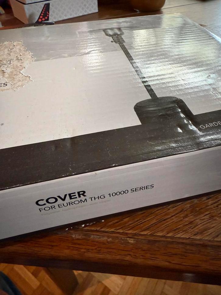 Eurom THG 10000 Terrasverwarmer Hoes, Tuin en Terras, Terrasverwarmers, Nieuw, Gas, Vloer, Waterbestendig, Ophalen of Verzenden