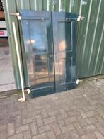 5 x set houten raamluiken, Doe-het-zelf en Verbouw, Kozijnen en Schuifpuien, Ophalen of Verzenden, Zo goed als nieuw, Hout, Raamkozijn