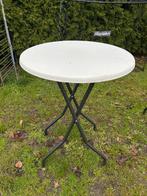 Statafel, Ophalen, Gebruikt, Rond, Kunststof