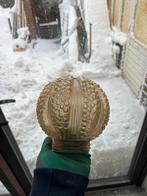 Antieke glazen bubbellamp, Ophalen, Gebruikt