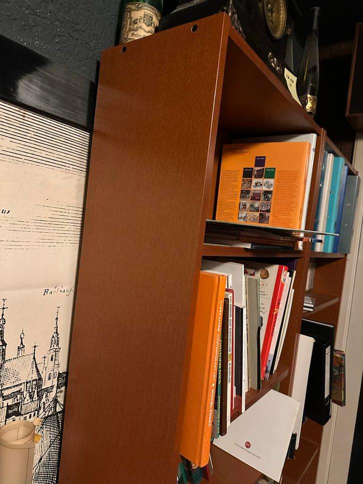 2 billy Boekenkasten ikea, Huis en Inrichting, Kasten | Boekenkasten, Gebruikt, 100 tot 150 cm, 200 cm of meer, 25 tot 50 cm, Met plank(en)