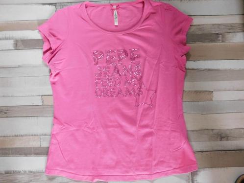 Pepe jeans roze truitje maat l., Kleding | Dames, T-shirts, Maat 42/44 (L), Roze, Korte mouw, Ophalen of Verzenden