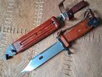 Zeldzame Roemeense 6x4 bajonet AK-74, Ophalen of Verzenden, Landmacht, Duitsland