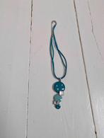Turquoise ketting, Blauw, Ophalen of Verzenden, Zo goed als nieuw, Overige materialen