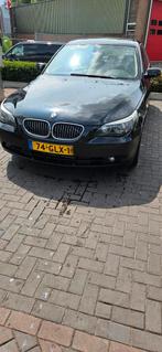 *NIEUWE APK* BMW 5-Serie 2.5 I 525 AUT 2007 Zwart, Auto's, Automaat, Achterwielaandrijving, 2497 cc, 2000 kg