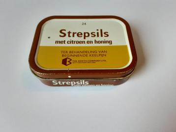 strepsils met citroen en honing blik 24 zuigtabletten beschikbaar voor biedingen