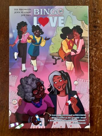 TPB Bingo Love OGN - Tee Franklin, Jenn St-Onge, Joy San  beschikbaar voor biedingen