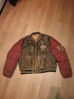 Vintage Redskins Jas - 90s, Bruin, Overige maten, Ophalen of Verzenden, Gedragen