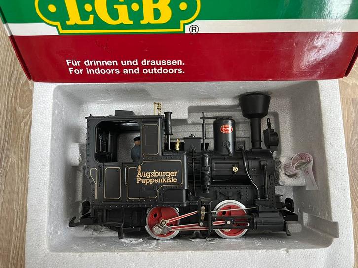 LGB 25201 Stainz Augsburger Puppenkiste, Hobby en Vrije tijd, Modeltreinen | Overige schalen, Zo goed als nieuw, Gelijkstroom